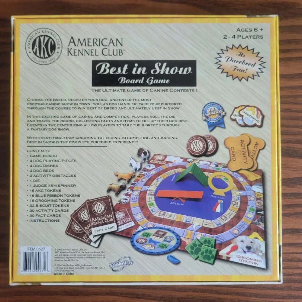 American Kennel Club Best in Show Board Game